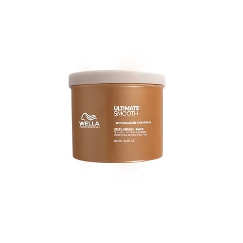 Wella Professionals Ultimate Smooth Nourishing Hair Mask with Squalane & Omega-9 for Dry, Dull, Frizzy Hair (500ml) - Image 2