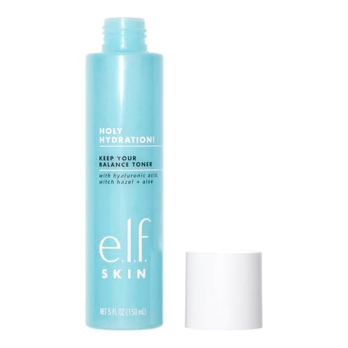 e.l.f, Keep Your Balance Toner, Doux, Rafraîchissant, Supprime le maquillage et les impuretés, Hydrate, Nettoie, Apaise, Infusé avec de l'acide hyaluronique, de l'hamamélis et de l'aloe, 150 ml - Image 5