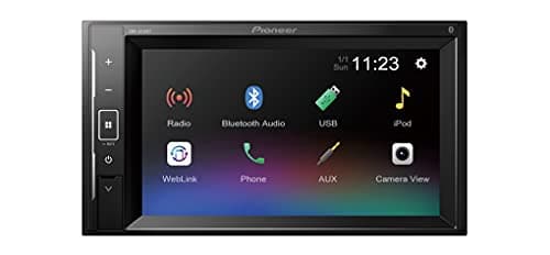 Pioneer DMH-A240BT Mechafree 6.2" Touch Screen Multimedia Player with Smartphone Mirror, Bluetooth, GEQ 13 Bands, Advanced Audio Features and Premium Audio Quality. - Image 3