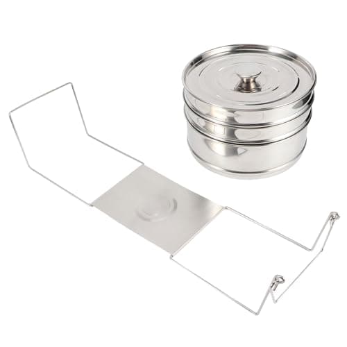 Stackable Stainless Steel Insert Pans, 6Qt Instant Pots Accessories 3 Tier Steamer Cooker Pot Set Cook Food Pressure Pot Accessories - Image 6