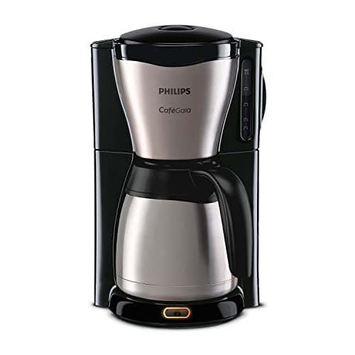 Philips HD7546/20 1.2 L Isothermal Coffee Maker, Up to 15 Cups, Rich Coffee Taste, Direct Auto Shut Off, Stainless Steel, Silver/Black - Image 2