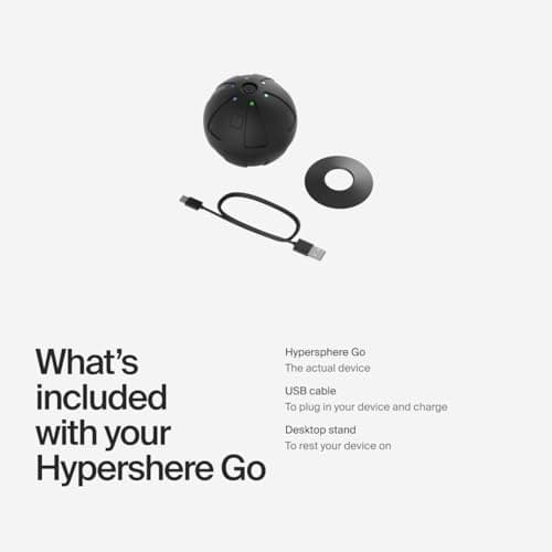 Hyperice Hypersphere Go Vibrating Massage Ball for Muscle Recovery, Myofascial Release and Pain Relief - Portable Fitness Massager Perfect - Image 7