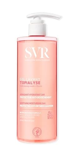 SVR - Topialyse Gel Lavant - Nettoyant doux protecteur anti-dessèchement - Pour peaux sèches et sensibles - Glycérine végétale, Omégas 3-6-9-400 ml - Image 2