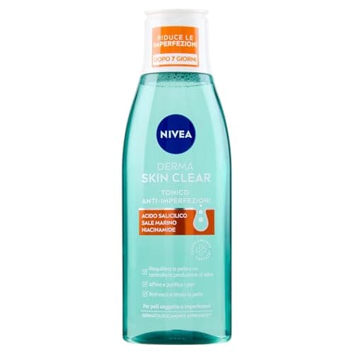 Nivea Derma Skin Clear Tonique Anti Imperfections avec Acidol Salicylique et Niacinamide 200 ml - Image 3