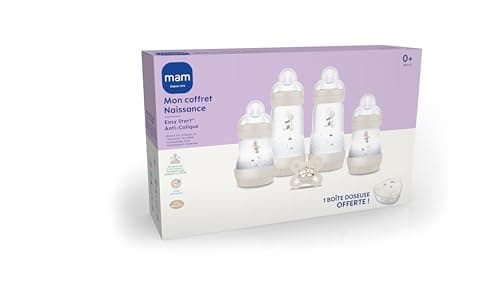 MAM Newborn Set Sand 4 Bottles + 1 Dummy + 1 Measuring Box - Image 4
