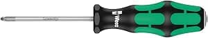 Wera 355 PZ 05009310001 Screwdriver for Phillips Screws with Lasertip 1 x 80 mm