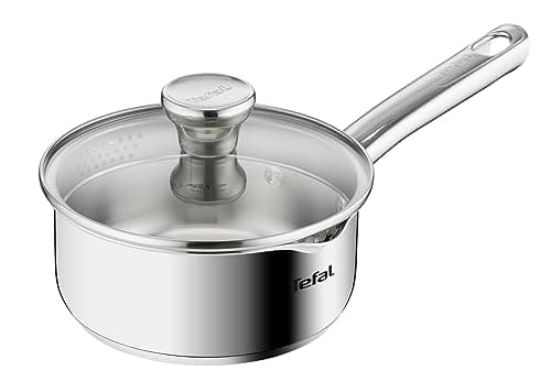 Tefal Duetto A7052263 Saucepan 16 cm and Filter Lid, Induction, High Quality 18/10 Stainless Steel - Image 2