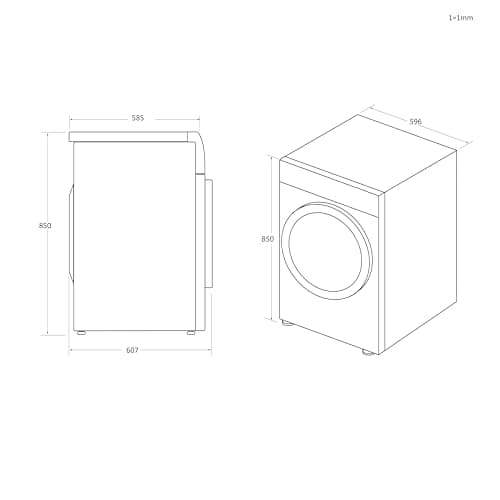 CANDY Smart Pro CSOE H10A2DE-47 Heat Pump Dryer – 10 kg – Wi-Fi Connected – 66 dB - Image 8