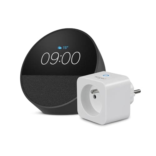 Echo Spot | Noir + Sengled Smart Plug, Fonctionne avec Alexa - Kit de démarrage Maison connectée - Image 2