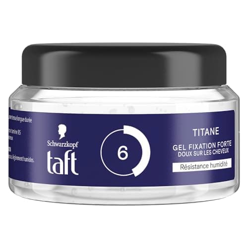 Taft - Schwarzkopf - Styling Gel - Titanium Gel - Moisture Resistance - Strong hold - Gentle on hair - Long lasting hold - No sticky effect - Formula Provitamin B5-250ml - Image 3