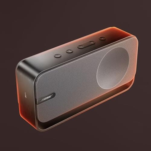 Bose Soundlink Home Enceinte, Premium, Enceinte d’étagère Portable, sans Fil et Bluetooth, Jusqu’à 9 Heures d’autonomie, Gris Froid - Image 5