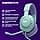 JBL Quantum 100M2 Wired Over-Ear Gaming Headset with Detachable Microphone, JBL QuantumSOUND Signature Sound, 3.5mm Jack Cable, Compatible with Many Platforms, Cyan Blue - Image 3
