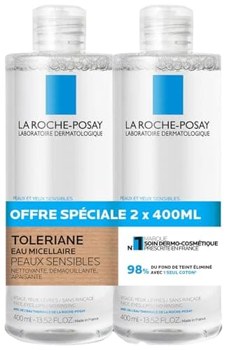 La Roche-Posay Toleriane Eau Micellaire Peaux Sensibles 2x400ml - Image 3