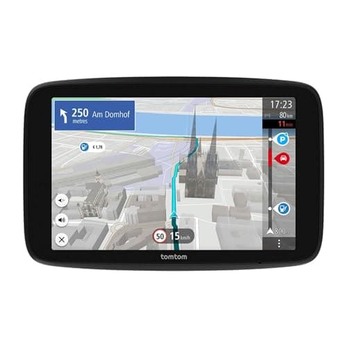 TomTom GPS GO Navigator (7" extra-large display, real-time traffic information, danger zone alert, 1 year trial included, map of Europe, update via Wi-Fi, premium services, magnetic mount) - Image 2
