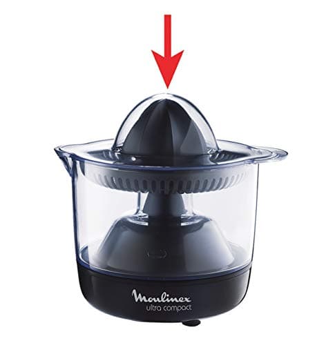 Moulinex A15453 Toaster Black/Stainless Steel & PC120870 Ultra Compact Electric Citrus Press 25W Juice Orange Lemon Grapefruit Capacity 0.45L Black - Image 7