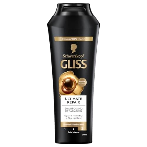 Schwarzkopf - Gliss - Ultimate Repair Shampoo - Dry/very damaged hair - 89% natural ingredients - 250 ml bottle - Image 2