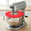 Silicone Protection Anti-Éclaboussures Accessoires pour Kitchenaid Stand Mixer 4.8L, Couvercle de Bol pour Bol Kitchen Aid Artisan 4.5-5 QT, Accessoire pour Kitchen Aid Mixer Tilt-Head (Rouge) - Image 5