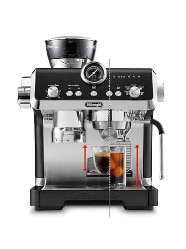 De'Longhi La Specialista Opera EC9555.BK Espresso Coffee Machine with Built-In Coffee Grinder, Cold Brew Function, Includes Steam Stick for Frothing Milk, Includes Accessories - Image 5
