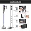 Foho Holder for Dyson Gen5 V15 V12 V11 V10 V8 V7 V6 Vacuum Cleaner Accessory Holder Organizer Metal with Wheels - Image 6