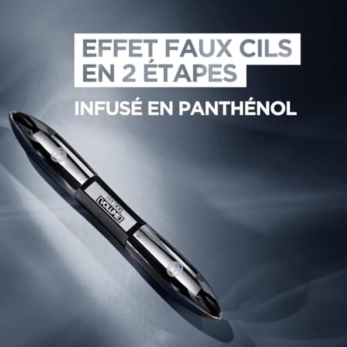 L'Oréal Paris Pro XXL Lift Mascara Professional Eyelash Enhancing Effect Double Brush Technology Long Lasting Black 12 ml - Image 6