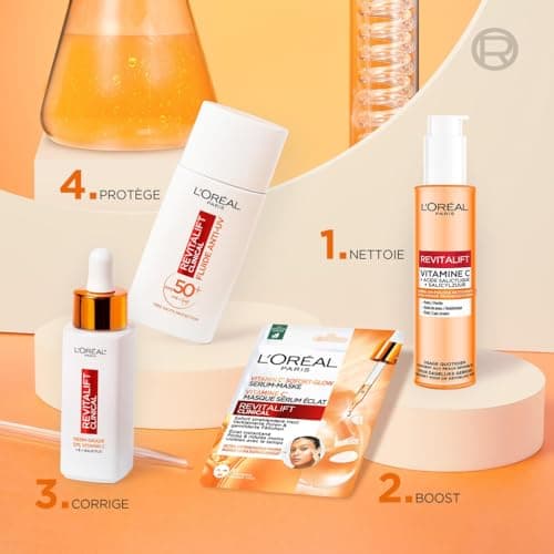 L'Oréal Paris Revitalift Clinical Nettoyant Vitamine C, Pores, Grain de peau, éclat - Image 8