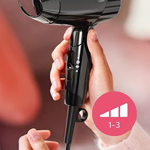 Philips BHC010/10 DryCare EssentialCare Compact Hair Dryer, Power 1200 W - Image 7