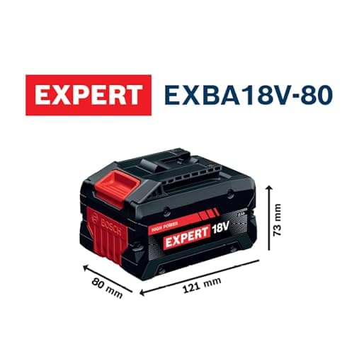 Bosch EXPERT High Performance Starter Kit 18 V EXBA18V-80 + 1 x EXAL18V2-320 Ultra-Fast Parallel Charger L-BOXX 162 - Image 7