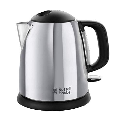 Russell Hobbs Victory Electric Kettle [Compact] (1 L, 2400W, Bright Steel Design, Fast Boiling, Visible Water Level, 1/2/3 Cup Markers, Removable Anti-Limescale Filter) 24990-70 - Image 6
