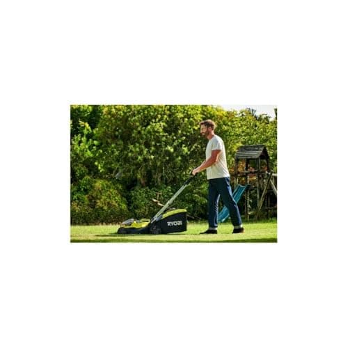 Tondeuse Hybride RYOBI 18V One+ Coupe 37cm - 2 Batteries 5.0 Ah - 1 Chargeur Rapide RY18LMH37A-250 - Image 6