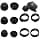 Luckvan 3 Pairs of Silicone Eartips for Samsung Galaxy Buds FE - Black - Image 2