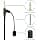 GEEKRIA Replacement Cable with Boom Mic for Sony WH-1000XM5 Headphones, Skullcandy Crusher ANC 2, Beats Solo 4, USB C Plug with Boom Mic for Gaming and Meeting (5.7ft) - Image 4
