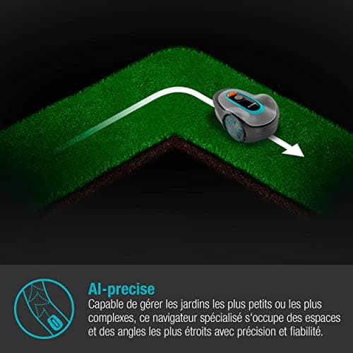 Gardena Robot Mower SILENO minimo 250 m²: Smart Lawnmower with Optimal Connectivity Programmable with the Gardena Bluetooth® app, Version FR/NL (15201-26) - Image 6