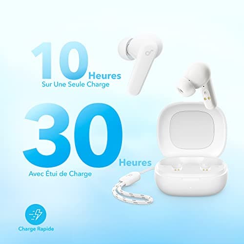 Soundcore Anker P20i Bluetooth Headphones, Bluetooth 5.3 Earbuds, Wireless In-Ear Driver 10mm Earbuds with Powerful Bass, 30 Hours Playtime, Water Resistance IPX5, EQ, 2 - Image 5
