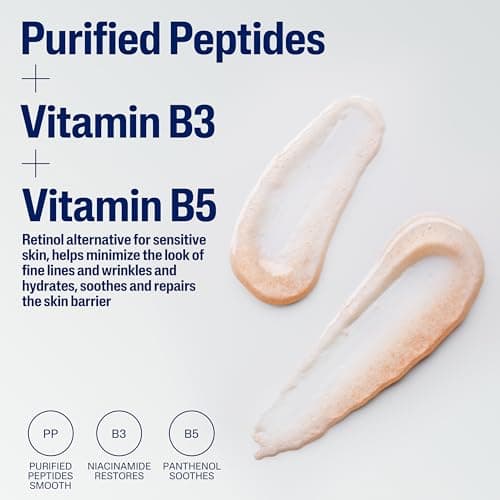 Cetaphil Healthy Renew Sérum anti-âge pour le visage, 28,3 g, sérum alternatif au rétinol pour le visage avec niacinamide et peptides, soin de la peau pour peaux sensibles avec complexe de vitamine B - Image 7