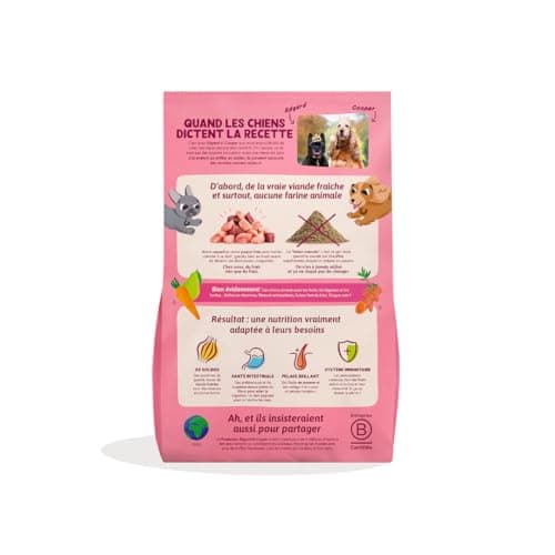 Edgard & Cooper Cereal-Free Puppy Food for Adult Dogs Medium (2.5kg), Duck And Chicken, Puppy Friendly Fiber Content, Natural Recipe, Never Animal Flour - Image 4