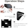 Wall Capsule Storage for Nespresso Original 30 Caps, Adhesive & Acrylic Magnet Dispenser Holder, Capsule Holder for Kitchen Cupboard Refrigerator (Transparent & Black) - Image 4