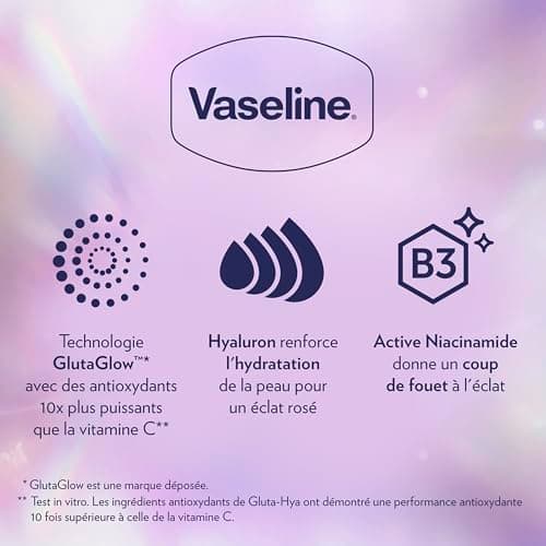 Vaseline Gluta-Hya Dewy Radiance Serum Burst Lotion - Hydrating Body Lotion with Hyaluronic Acid and Glutathione - Antioxidant-Rich Care for Radiant Skin - 2×200ml - Image 7