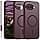 Coque de protection pour Google Pixel 9A, compatible avec MagSafe, pour Google Pixel 9/9A, magnétique fine au toucher, anti-jaunissement, antidérapante, anti-rayures, anti-chocs, rouge foncé - Image 3