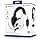 Casque Gaming Filaire stéréo, licencié Sony, pour PS4,PS5 (Blanc) - Image 3