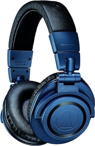 Audio-Technica M50xBT2DS Deep Sea Wireless Headphones - Image 2