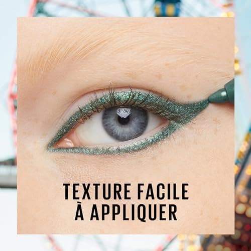 Maybelline New-York - Crayon Gel Yeux Effet Tatouage - Waterproof & Tenue 36h - Tattoo Liner - Teinte : Deep Onyx - Image 6