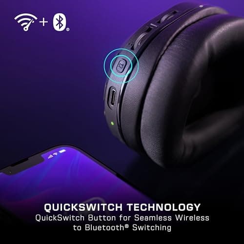 Turtle Beach Stealth 500 Noir PlayStation Casque Gaming sans Fil w/ 40hr Batterie et Bluetooth pour PS5, PS4, PC and Mobile - Image 6