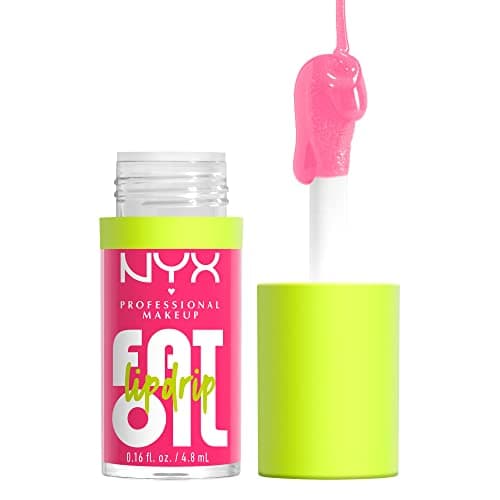 NYX PROFESSIONAL MAKEUP Fat Oil Lip Drip, High Shine, Non-Sticky Finish, 12H Hydration, Extra Large Applicator, Squalane Oil, Blackberry & Raspberry Oils, Missed Call (02) - Image 3