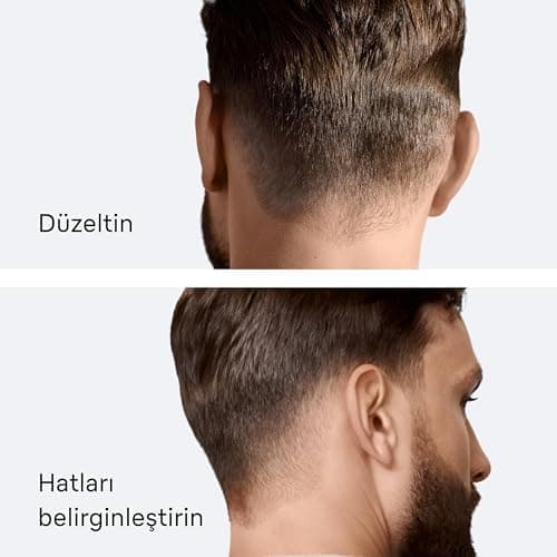 Braun Tondeuse à cheveux professionnelle série 7, pour homme, 5 outils de coiffage, 17 longueurs, lame tranchante à vie, autonomie de 50 minutes, sans fil, lavable, HC7590 – Gris - Image 7