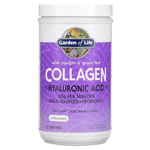 Garden of Life Wild Caught & Grass Fed Collagen with Hyaluronic Acid Powder - 270g - Image 5