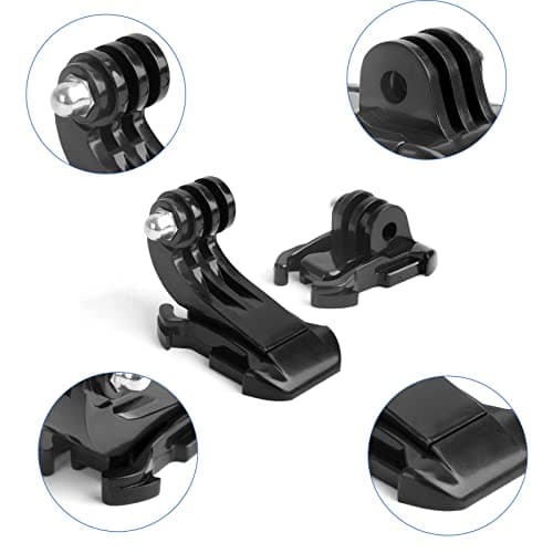 33 x Curved Flat Adhesive Fixings, 3M Double-Sided Adhesive Patches, Helmet Mounting Bracket, Suitable for GoPro Hero 45678, Session and Other Sports Cameras - Image 5