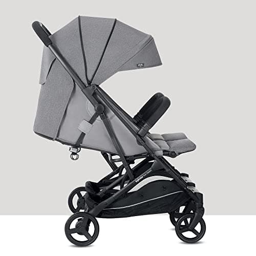 Inglesina Twin Sketch Double Stroller, Blue, Ultra-Light and Compact, Ideal for Twins or Brothers, High Comfort, Up to 15 kg - Image 4