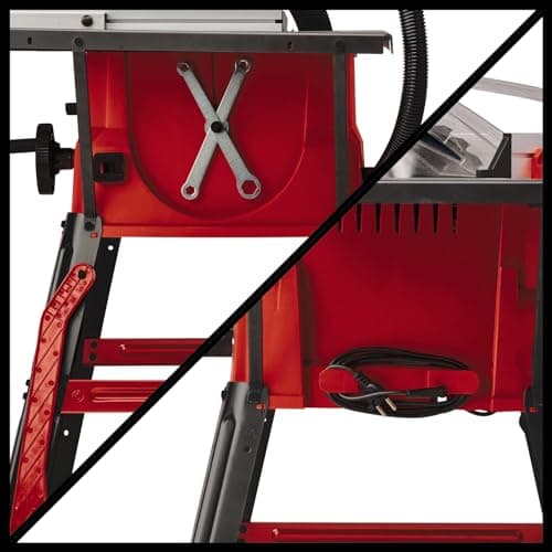 Einhell Table saw TC-TS 2025/2 U (2000 W, height/tilt adjustment device for saw blade, parallel stop, angle stop +/- 60°, side extensions) - Image 5