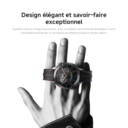 XIAOMI Watch S4 – Smart Watch, Sports Tracker, 36 mm AMOLED Display, Up to 15 Days of Battery Life, Bluetooth Calls, +150 Sports Modes, Dual Band GPS, NFC,Android & iOS, Black - Image 7