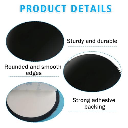 Dashboard Adhesive Mounting Discs Compatible with All GPS Tomtom, Garmin Go, Start, Via, Go Essential, Camper, Garmin Drive, Dezl - Suction Cup Mount for Cars - Image 4